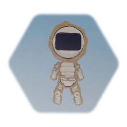 Cardboard Space Suit Puppet  Front - TCCB13