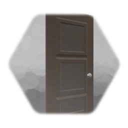 Brown Bedroom door
