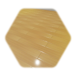 Wood plank floor