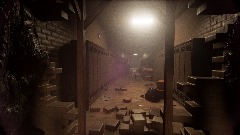 AY| exploring an abandoned school area.