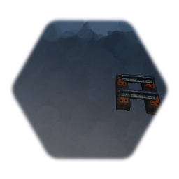 Mine track short straight