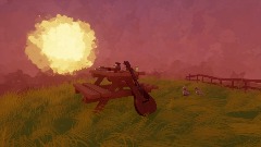 Sunset picnic