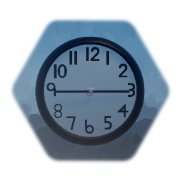 Wall Clock [black]