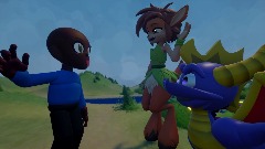 J'shawn brown meets Spyro and Elora