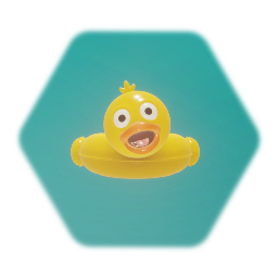 Inflatable Duck Puppet