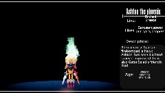 Ashton the phoenix description screen