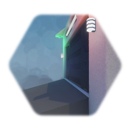 Space Large Garage Pressure Door