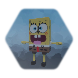 CodesIV Nicktoons Unite DS SpongeBob Model T-Posed