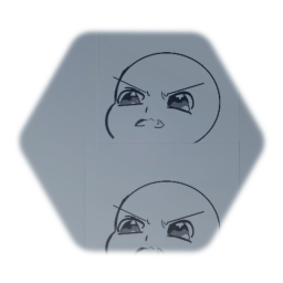 Anime meme face template