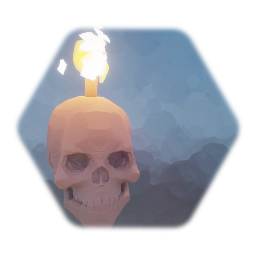 Skull Torch