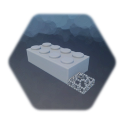 DreamBricks 2 x 4 Knob brick