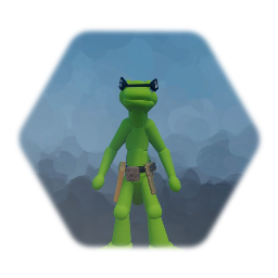 Cwaco the gecko playable model