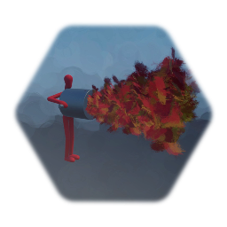 Chest Gun Man - Fire