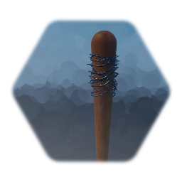 Baseball bat with wire
