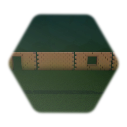 Demolished and Abandoned Brick Wall / House Kit