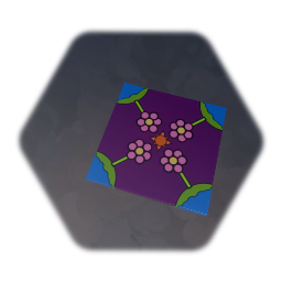 Flooring - Waxed - Pinky Sunshine Flowers