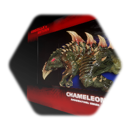 Battle damaged version of chameleon aka handicap chameleon