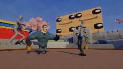 The Pentagram Man's Explosion Fist Fatality