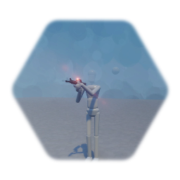 First person rifle man