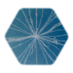 Blown Particles Effect