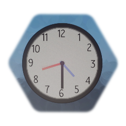 Wall Clock (With New Time & Date Gadget!)
