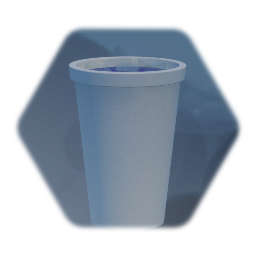 Cup of grape soda