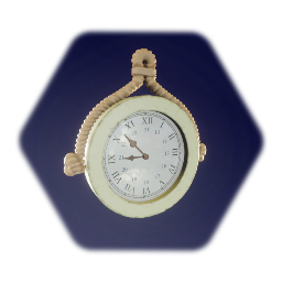 Nautical Clock with Rope
