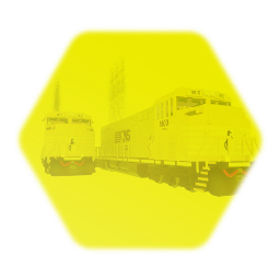 NS EMD SD70ACC 1800 and 1801 [Tails Bonnet(s)]