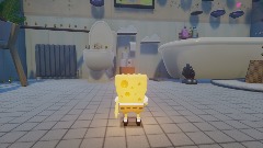 Bathroom Spongebob