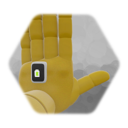 PP Player Hand Yellow But 100%