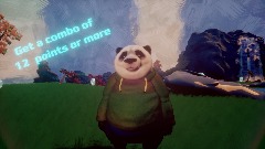Chunk the Panda & the Rainbow race!