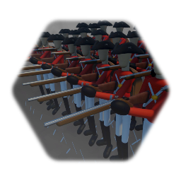 REV WAR British Rifleman line