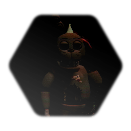 withered Golden Jimbo Model | FNaF OC