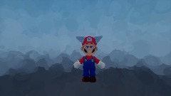 Mario 64 wing hat model!