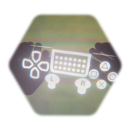 Simple DUALSHOCK UI for VR
