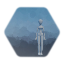Blank female Puppet