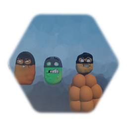 Robber Nugget/Carl phases playable