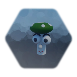 Green mushroom