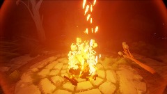 Be careful not to burn the marshmallow