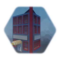 Tall Building with Canopy