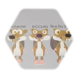 What if Picturemill and MOCEAN did a model of Scrat?