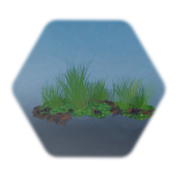 Grass and Dirt Clump