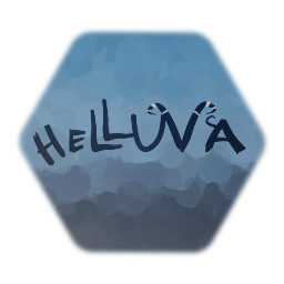 unfinished Helluva Boss logo