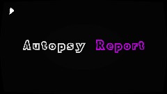 Autopsy Report