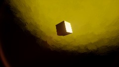 Slightly rotated cube