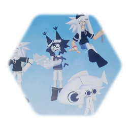 Girlfriend and friends: star land character part 6