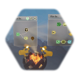 Brazier with Complex Lighting LOD Remix