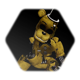 Distroced <term>Withered Golden Freddy Model