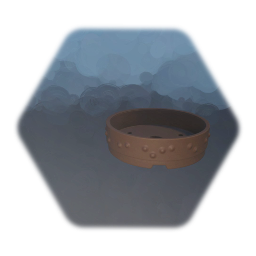 Bonsai pot - Shallow round drum