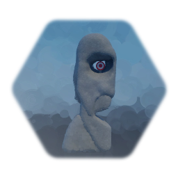 The Division Bell Rock Statue